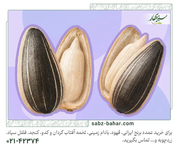 ارزش غذایی تخمه آفتابگردان؛7 خاصیت مهم