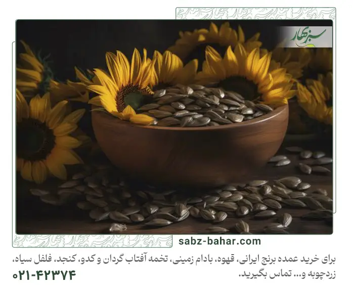 راهنمای بستهبندی تخمه آفتابگردان عمده