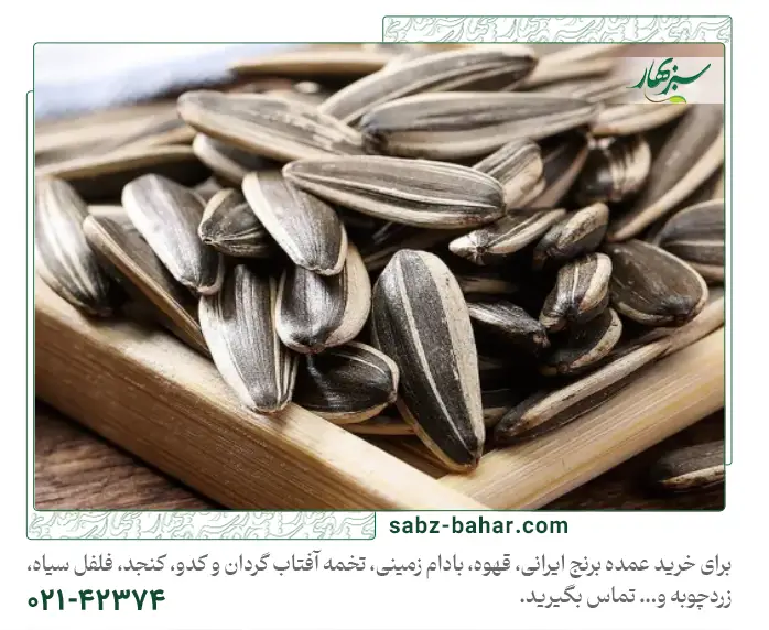 تفاوت تخمه آفتابگردان شور عمده و تخمه آفتابگردان خام عمده